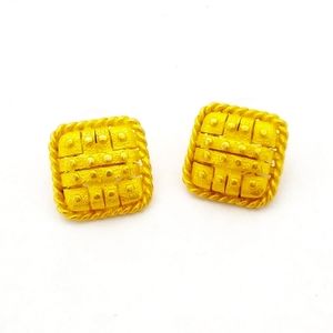 Corocraft Goldtone earrings